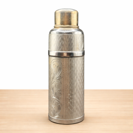 Silver Water Bottle