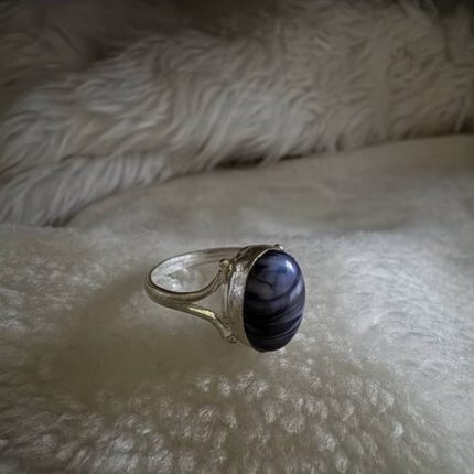Silver Baguette Silver Signet Ring