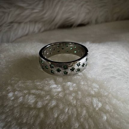 Silver Baguette Silver Signet Ring