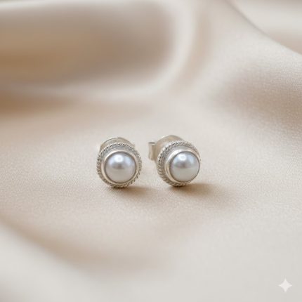 Silver Moti Tops