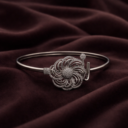 Silver Ladies Kada