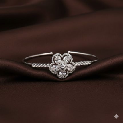 Silver Ladies Kada