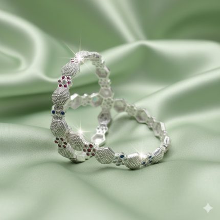Silver Bangles