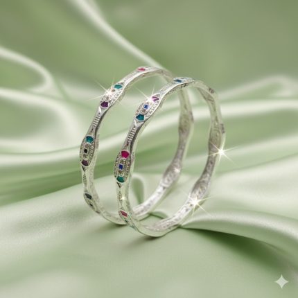 Silver Bangles