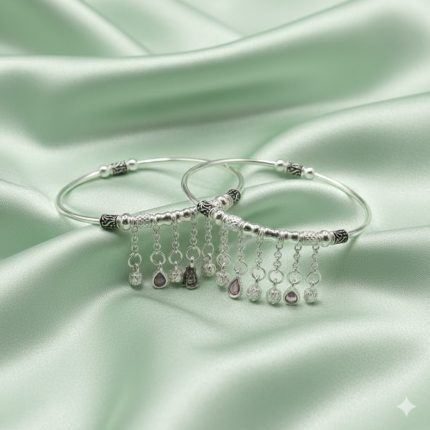 Silver Bangles