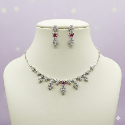 Silver 92.5 Necklaces Set