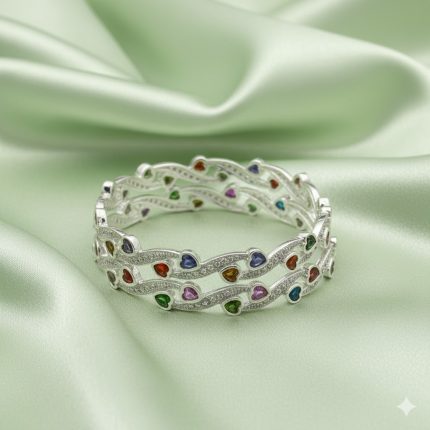 Silver Bangles