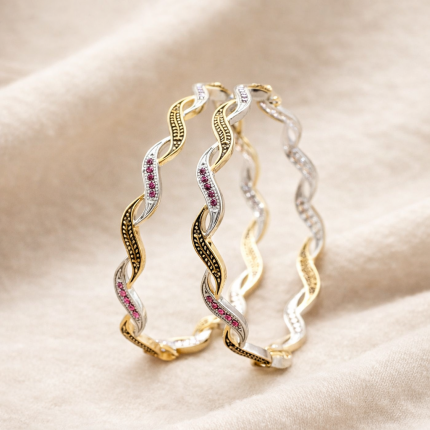 Silver Bangles
