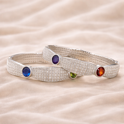 Silver Bangles
