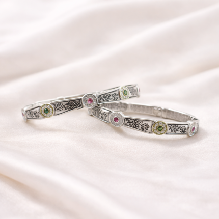 Silver Bangles