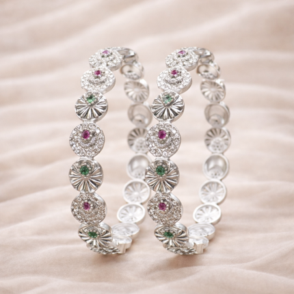 Silver Bangles