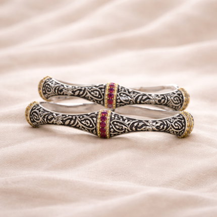 Silver Bangles
