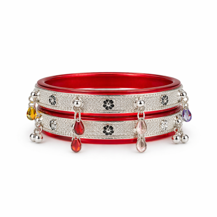 Silver Plated Bangles