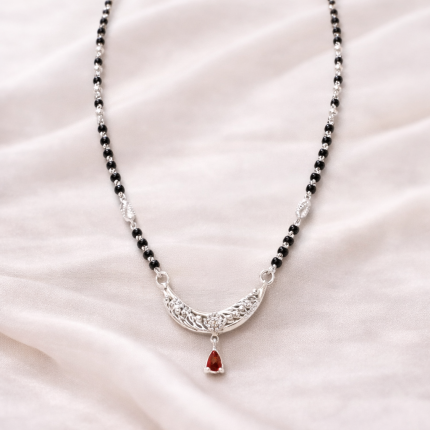 Silver Mangalsutra