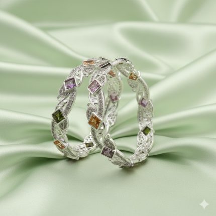 Silver Bangles