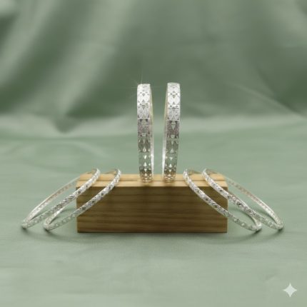Silver Bangles