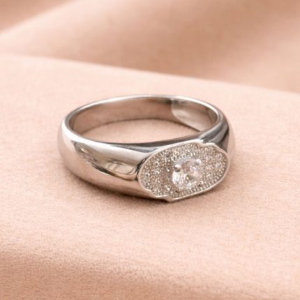 Silver male Ring