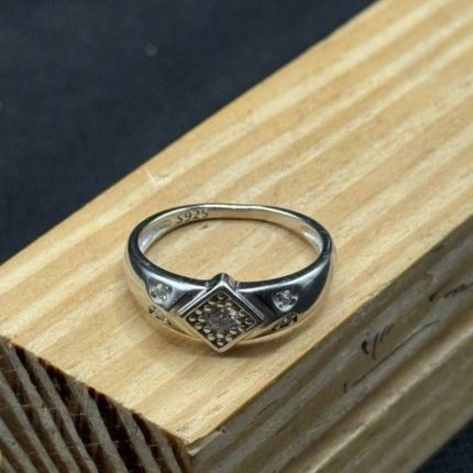 Silver Male Ring