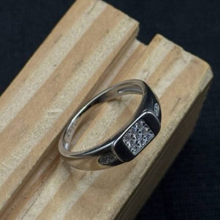 Silver Male Ring