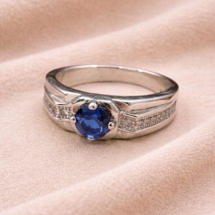 Silver Male Ring