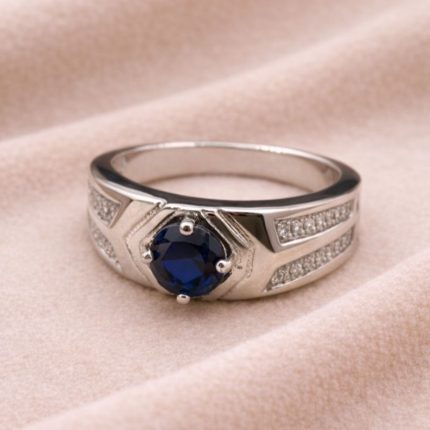 Silver Male Ring