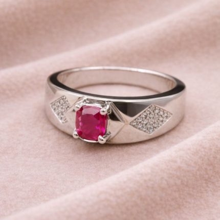 Silver Male Ring