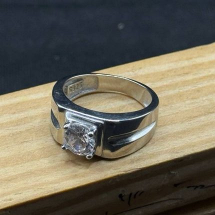 Silver Male Ring