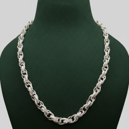 silver male chain