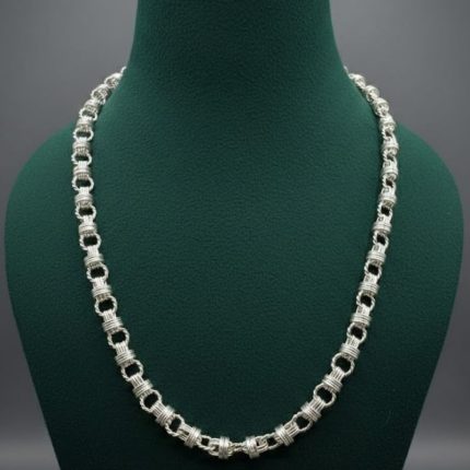 silver male chain
