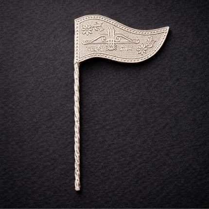 Silver Dhwaja