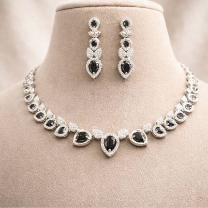 Silver Necklace Set