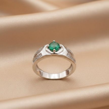 Silver Male Ring