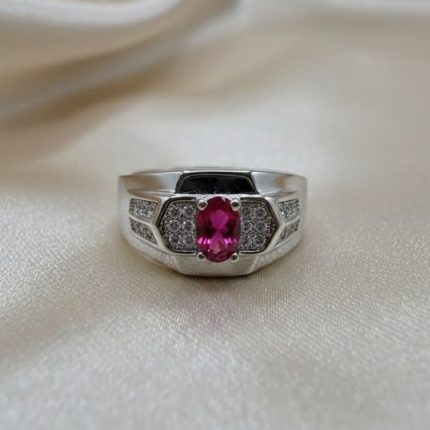 Silver Male Ring