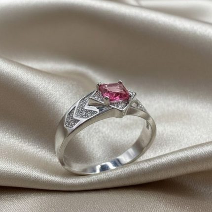 Silver Male Ring
