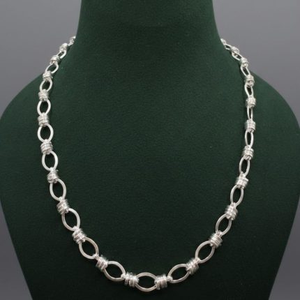 silver male chain