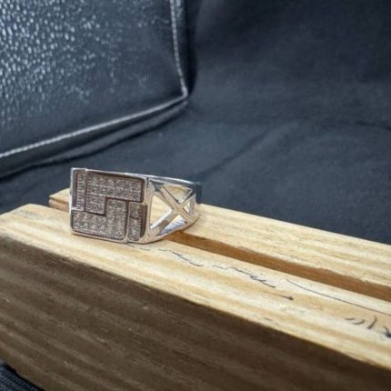 Silver Male Ring