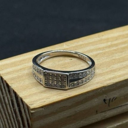 Silver Male Ring