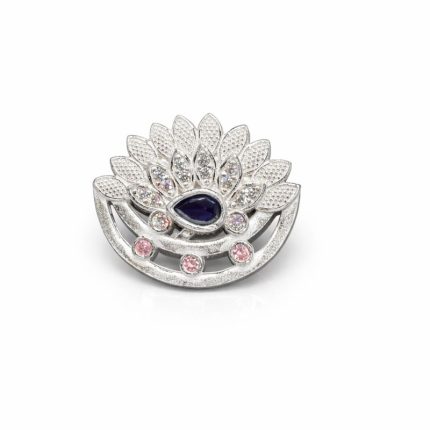 Silver Saree Pin