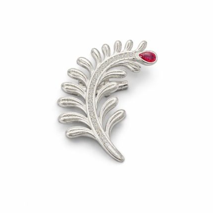 Silver Saree Pin