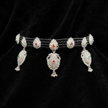 Silver Female Necklace